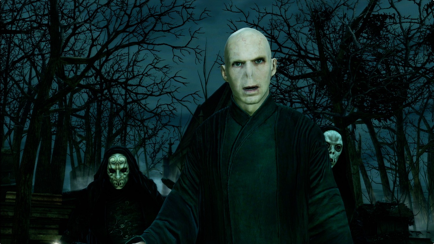 Voldemort dans la Forêt Enchantée : Téléchargement de Fond d'Écran HD