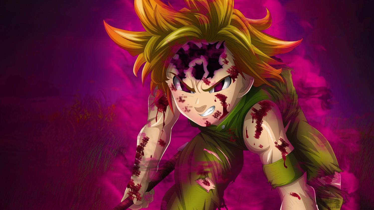 Epic Meliodas Wallpaper from The Seven Deadly Sins