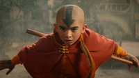 Aang - Fond d'Écran Avatar: La Dernière Airbender en Live