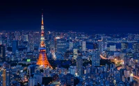 Experimenta la Icónica Torre de Tokio de Noche