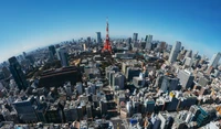 Découvrez le paysage époustouflant mettant en vedette la Tour de Tokyo