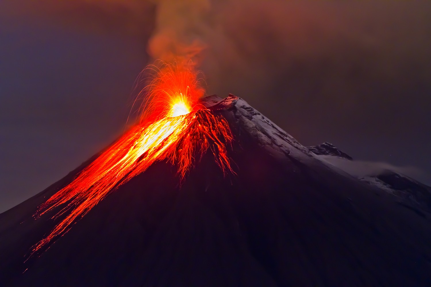 Breathtaking Volcano Eruptions Wallpaper