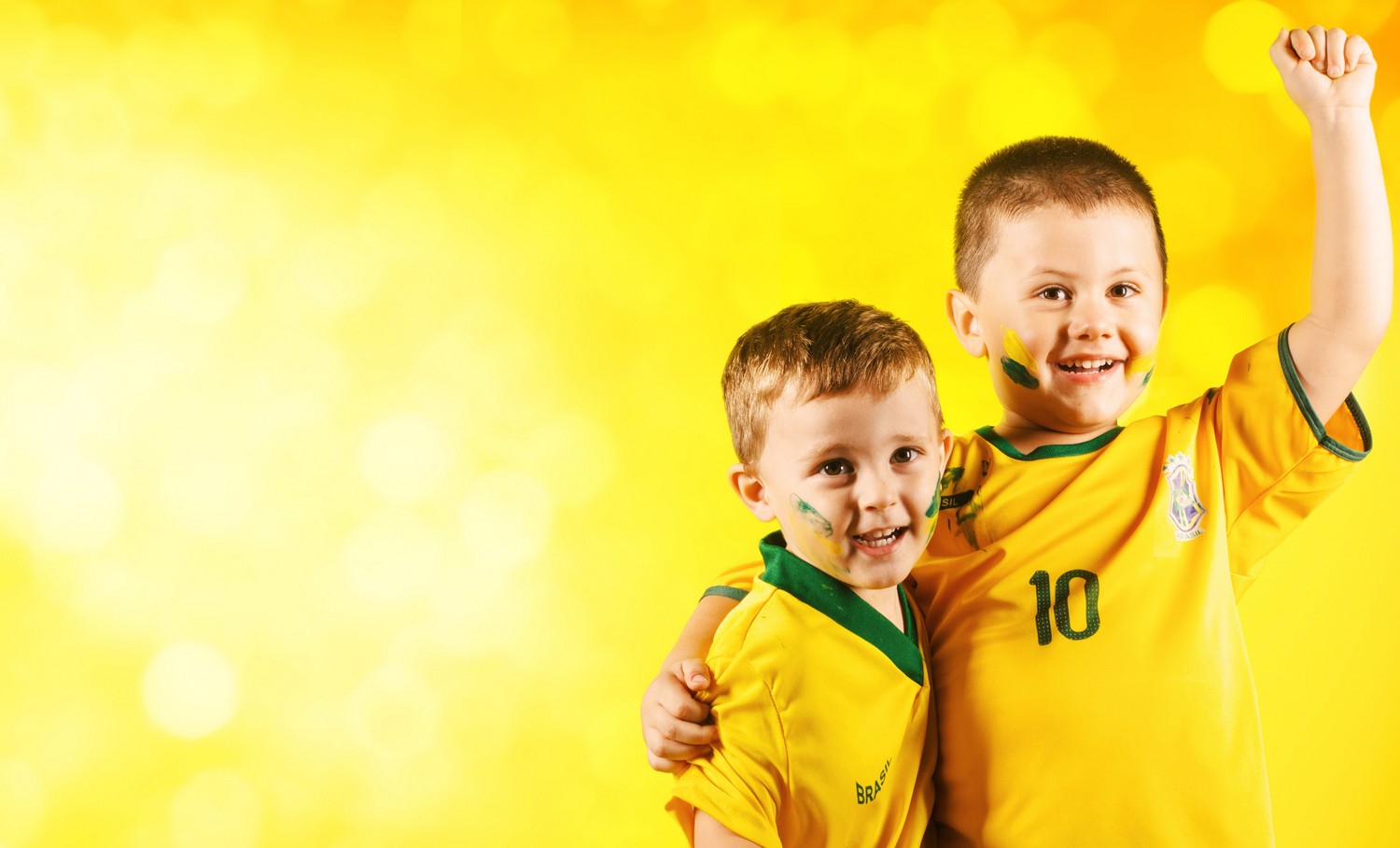 Joyful Moments with Brazil's Young Fans