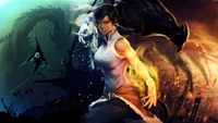 Stunning Avatar: The Legend of Korra Wallpaper