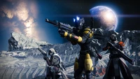 Fond d'Écran Destiny 2 Forsaken - Aventure Épique dans l'Espace