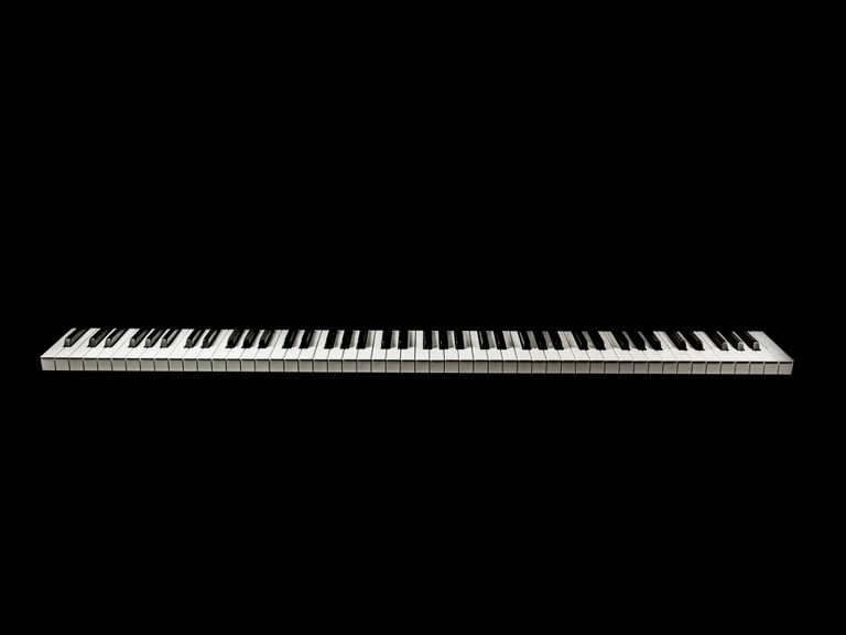 Download Our Beautiful Digital Piano Keyboard Wallpaper