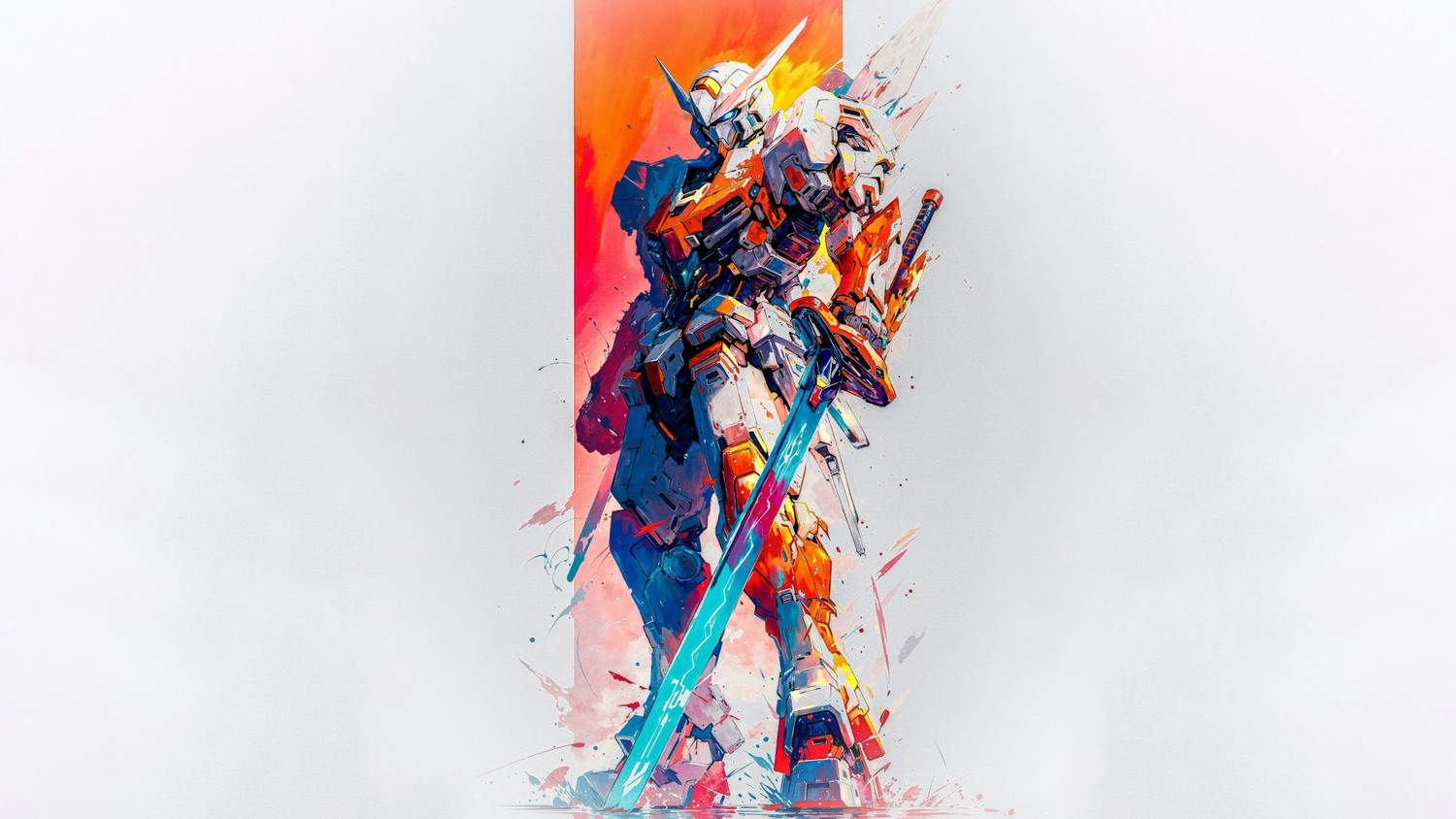 Stunning Gundam Anime Mecha Wallpaper