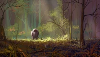 Explore Our Enchanting Forest Digital Art Wallpaper