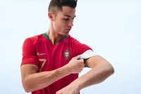 Télécharger Fond d'Écran Cristiano Ronaldo Maillot du Portugal