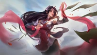 Impactante Fondo de Pantalla de Irelia de League of Legends