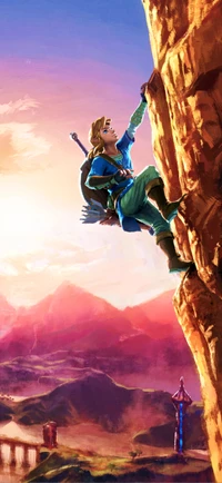 Descarga un impresionante fondo de pantalla de Legend of Zelda