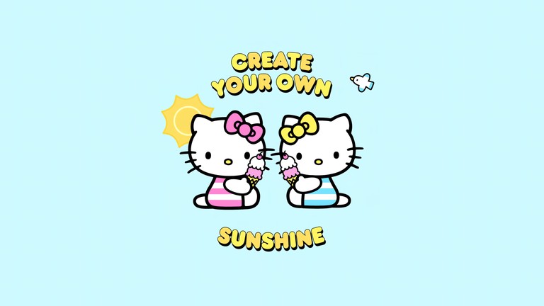 Create Your Own Sunshine with Adorable Hello Kitties