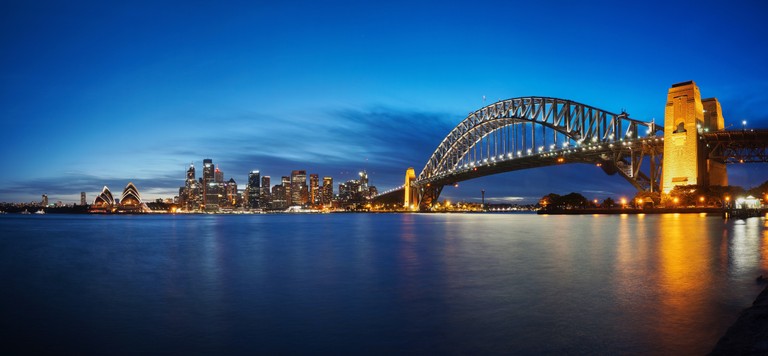 Download Gorgeous Sydney Harbour Panorama Wallpaper