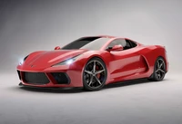 Chevrolet Corvette Stingray: Un Icono Rojo de Poder y Rendimiento