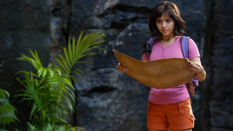 Dora and the Lost City of Gold Wallpaper Featuring Isabela Moner