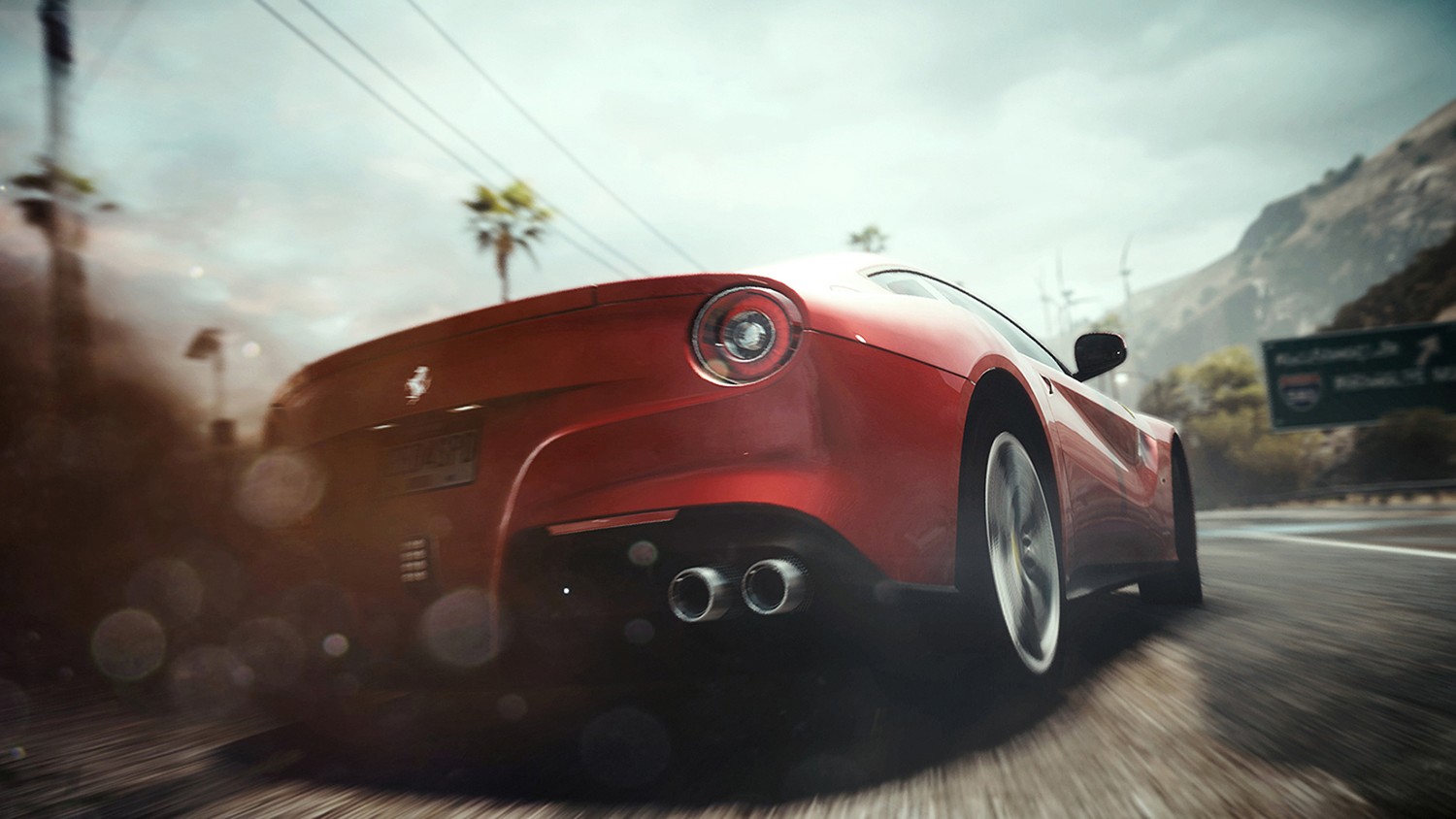 High-Quality Ferrari California Wallpaper from Need for Speed Rivals