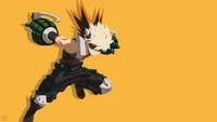 Descarga el fondo de pantalla épico de Katsuki Bakugo en 4K