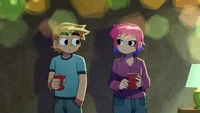 Fond d'écran exclusif en 4K de Scott Pilgrim avec Ramona Flowers