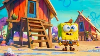 Fondo de Spongebob Squarepants de La película de Spongebob: Sponge on the Run