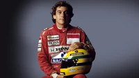 Descarga Impresionante Fondo de Pantalla 4K de Ayrton Senna