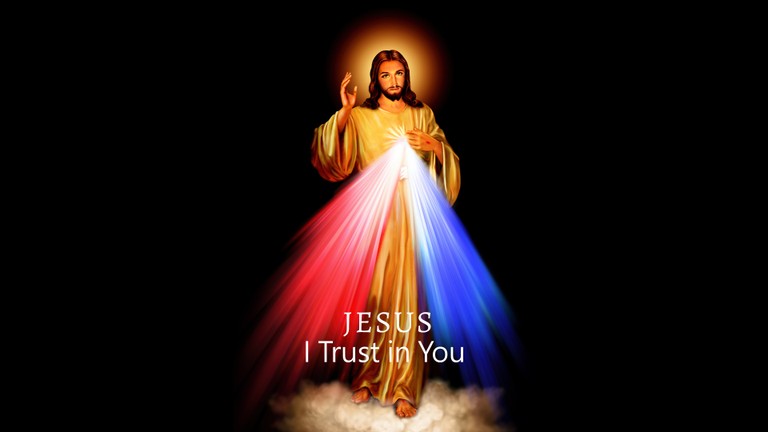 Beautiful Jesus Wallpaper: 'I Trust in You'