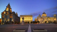 Fondo de Pantalla Impresionante de los Monumentos de Liverpool