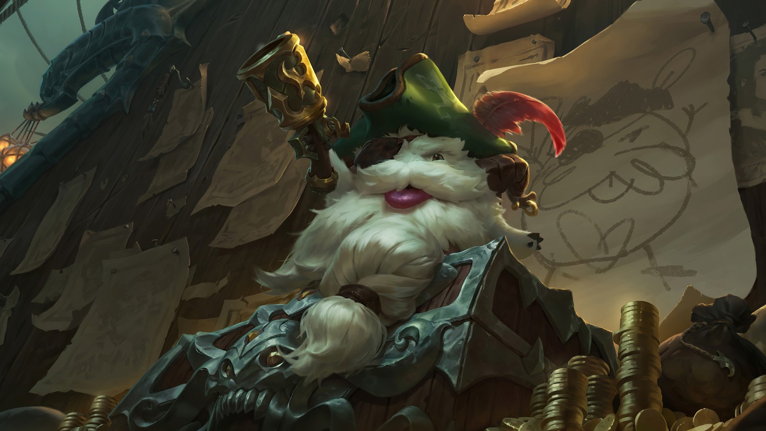 Plunder Poro Wallpaper - Legends of Runeterra