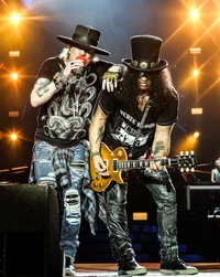 Guns N' Roses en Vivo: Fondo de Pantalla de la Tour Not in This Lifetime