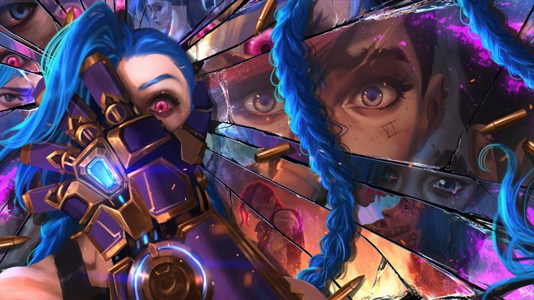 High-Quality Jinx Wallpaper from Arcane