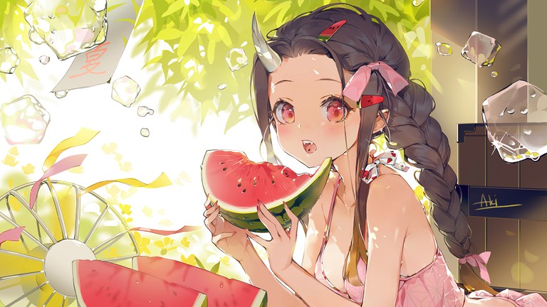 Download Cute Nezuko Kamado Wallpaper