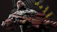 Impresionante fondo de pantalla de Deadshot de Suicide Squad: Kill the Justice League