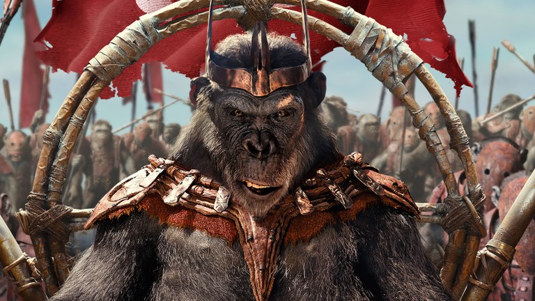 Explore the Proximus Caesar Wallpaper from Kingdom of the Planet of the Apes