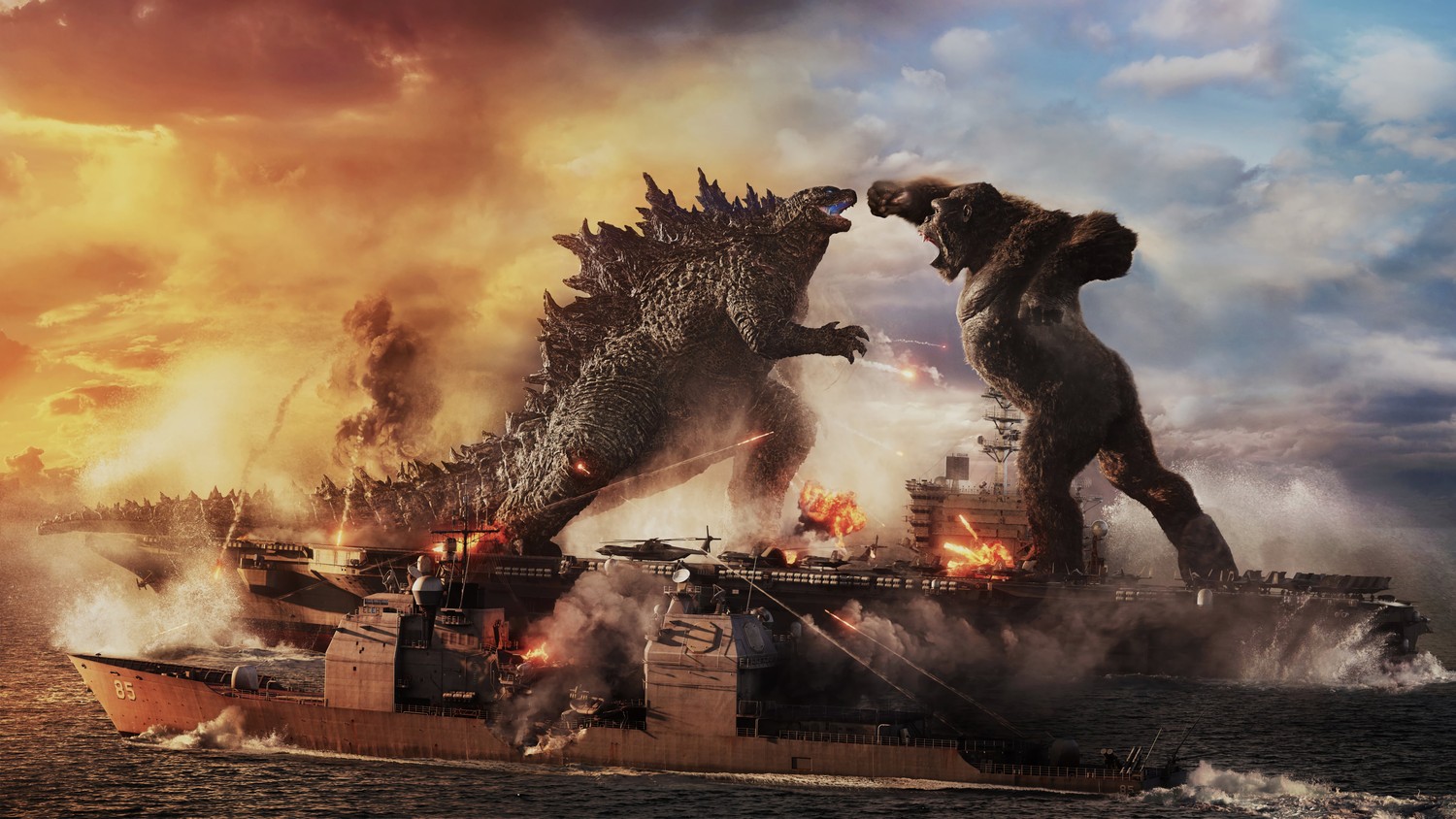 Epic Godzilla vs. Kong Wallpaper: Unleash the Titans