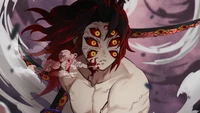 Fondo de pantalla de Kokushibo de Demon Slayer: Kimetsu no Yaiba