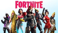 Fondo de Pantalla de Fortnite: Personajes Asombrosos de Epic Games