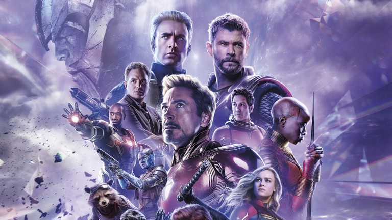 Epic Avengers: Endgame Wallpaper featuring Your Favorite Heroes