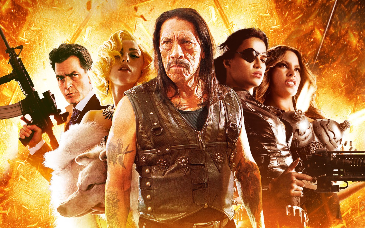 Epic Wallpaper from Machete: Action Film Adventure