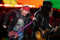 Téléchargez Un Superbe Fond d'Écran de Concert de Guns N' Roses