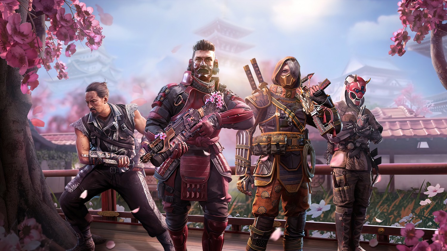 Impresionante Fondo de Samurai para Call of Duty Mobile