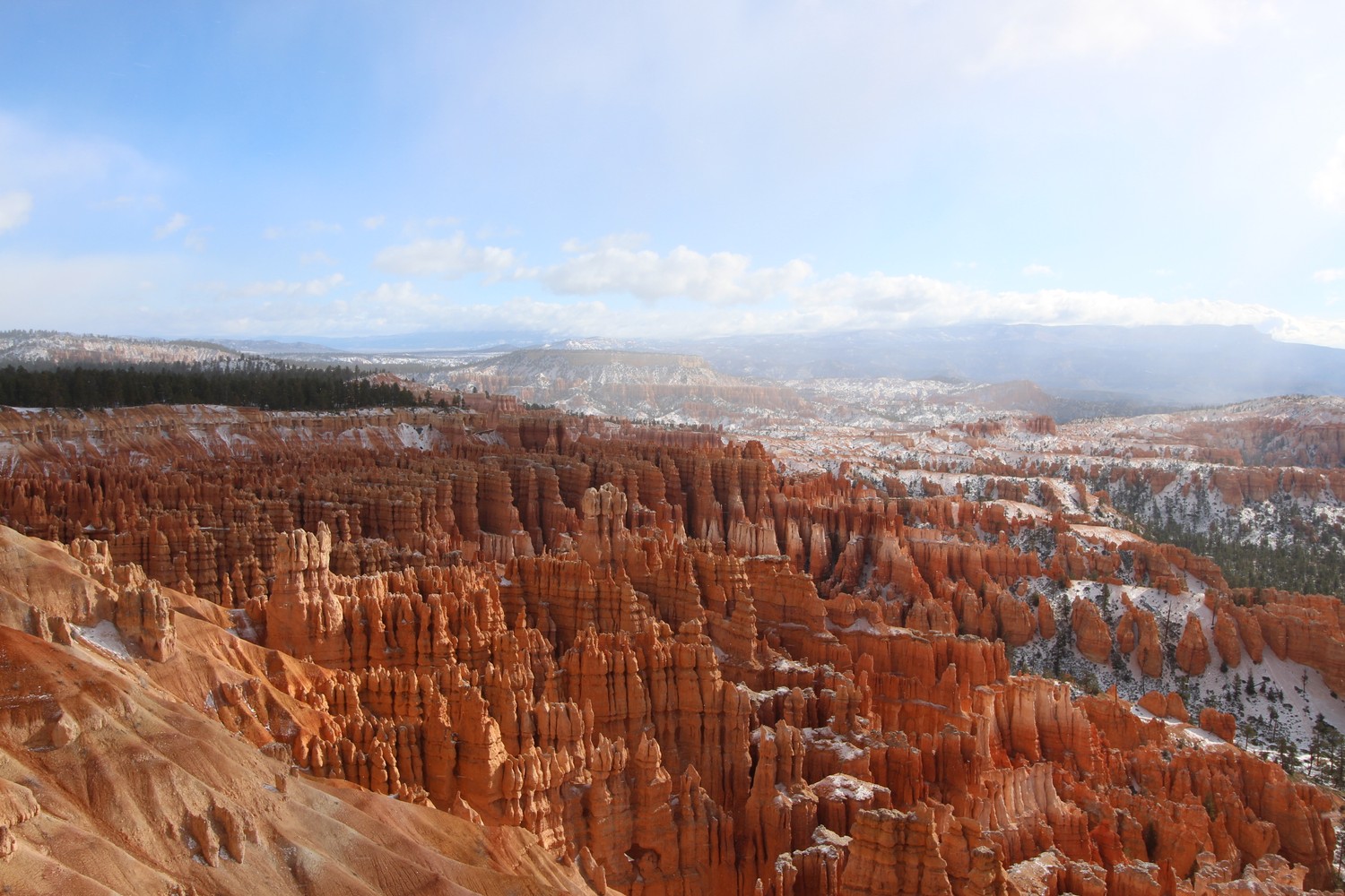 Découvrez la Beauté du Parc National de Bryce Canyon en Hiver