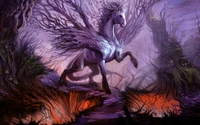 Download Stunning Fantasy Wallpaper of a Magical Horse