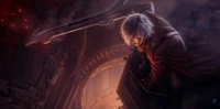 Epic Devil May Cry Wallpaper of Dante in Action