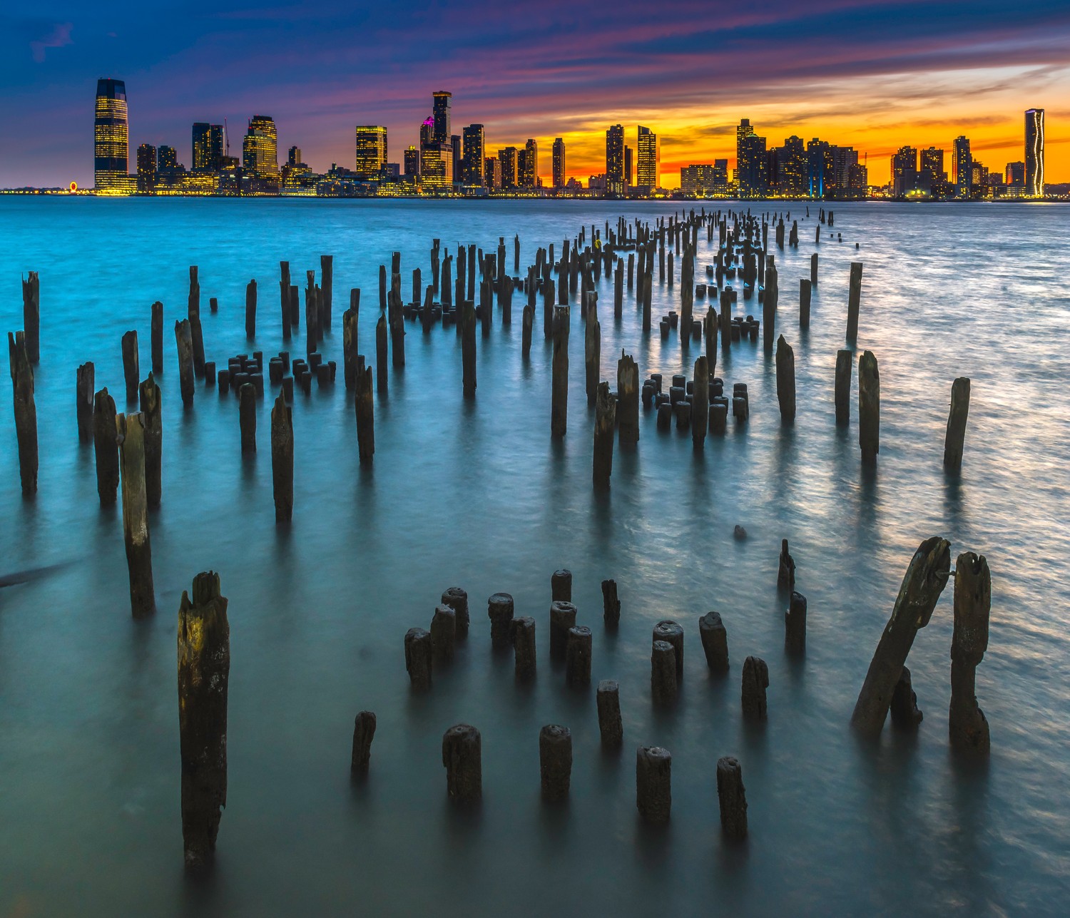 Explore Our 5K New York City Dusk Skyline Wallpaper