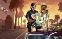 Wallpaper de GTA 5 Tracey De Santa - Arte de Alta Calidad en 4K, 5K y 8K