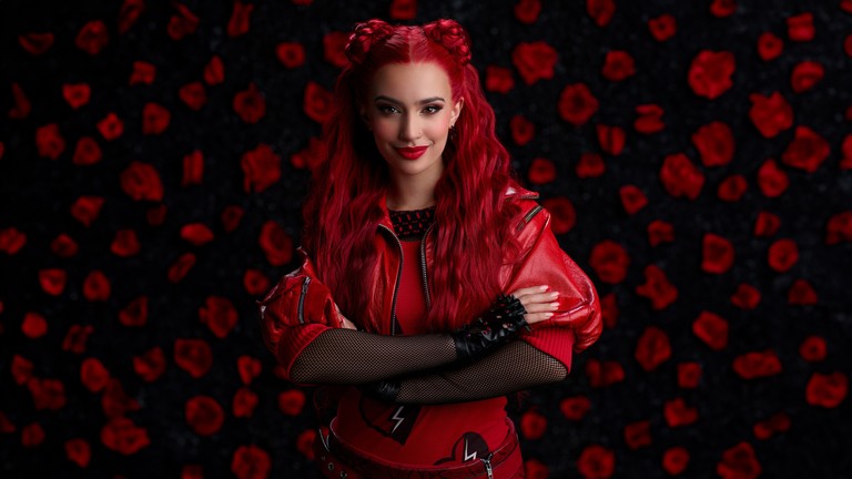 Download Stunning Kylie Cantrall Wallpaper from Descendants: The Rise of Red