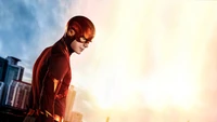 The Flash Wallpaper: Superhero in Action