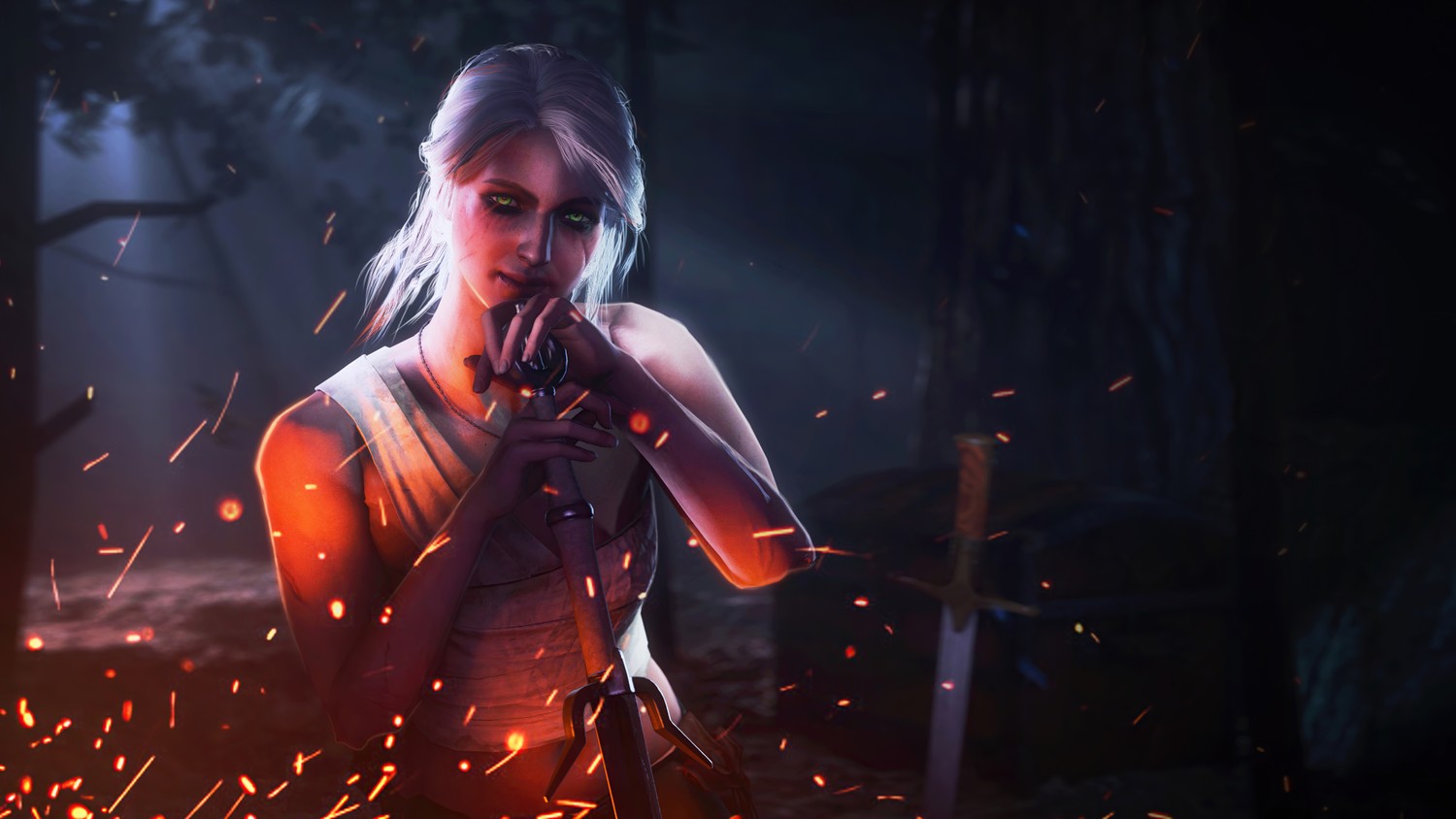 Stunning Ciri Wallpaper from The Witcher 3: Wild Hunt