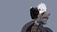 Fondo de Pantalla Minimalista de Hajime Nagumo de Arifureta