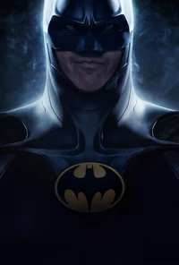 Stunning 4K Batman Wallpaper Featuring Michael Keaton