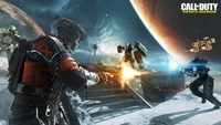 Fond d'écran Call of Duty Infinite Warfare pour les fans de jeux de science-fiction